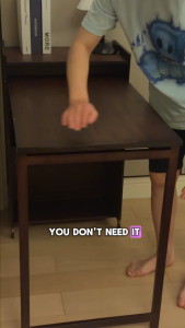 Folding table folding desk computer desk office desk small home-use desktop bedside table