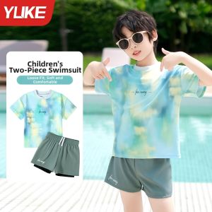 YUKE | Boys UV Protection Split Swimming Suit