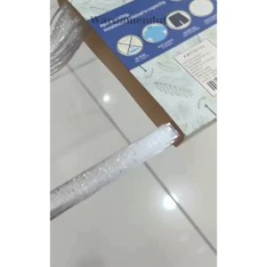 Set Hanger Pakaian Glitter Transparan Isi 5pcs WMO IF6263