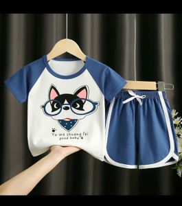 Set kaos anak cewe cowo motif karakter/kaos anak laki-laki dan perempuan untuk usia 6 bln s/ d 5 th
