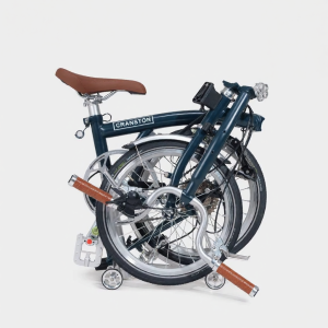 CRANSTON | Night Blue Ultra-light Portable Adult 3-fold Bicycle 16inch 9-speed