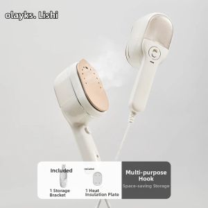 [China Plug Adapter Needed] OLAYKS| High-Pressure Handheld Steamer Electric Iron