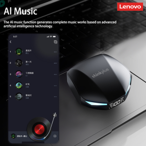 Original Lenovo XT53 AI TWS Bluetooth 5.4 Earphones AI Music Image Creation Headphones AI Chat With Multiple Function Earbuds