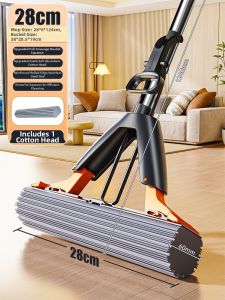 Joybos | Water Absorbent All-In-One Dry And Wet Use Sponge Mop