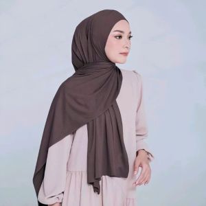 hijab pashmina kaos rayon Jersey super