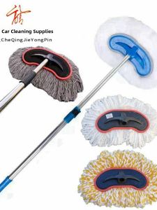 JILAIYAO | Thickening Car Wash Brush Long Stainless Steel Adjustable