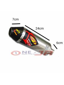 KNALPOT KLX 150/ CRF 150 L SILENCER ONLY NORIFUMI GP 7