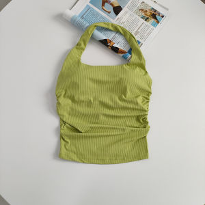 SKINOFSKIN | Halter Camisole Padded Sports Bra