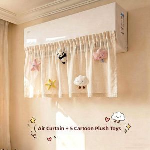 FAJIENUO | Air Conditioning Windshield Cover For Infants Preventing Direct Airflow Wall-Mounted