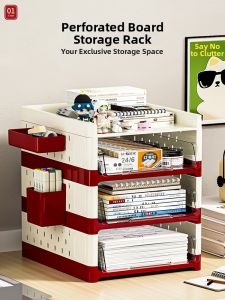 Desk Bookshelf Organizer Shelf