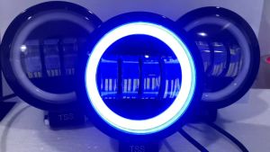 Lampu Tembak Lampu Daymaker 4 Mata 40watt Day Maker Mini BULAT 4 lensa Led Cree 4mata SUPER TERANG MJ55