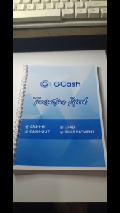 Gcash Transaction Record (Note Book size 60 pages)
