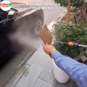 Máy Rửa Xe Cầm Tay HITACHI 199V Áp Lực Cao Máy Rửa Xe Gia Đình Với 3 Chế Độ Phun Rửa Áp Lực Mạnh Mẽ Dễ Dàng Sử Dụng