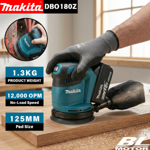 Makita | Makita Bare DBO180Z Cordless Orbital Sanding Machine Suitable For Household Woodworking And Automobile Surface Polishing Jobs