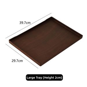 Non-slip Hotel Tray Rectangular