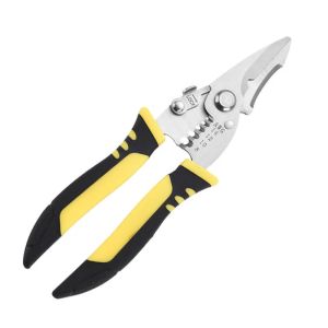 Multifunctional Wire Strippers Cutter Multi-function Nippers Sharp-nosed Peeling Pliers Electric Cable Electrician CrimpingTool