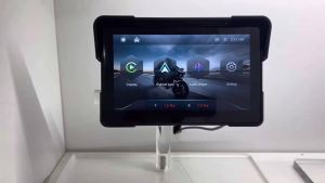 7" Smart Motorcycle Display Wireless CarPlay & Android Auto TPMS Siri & Google Assistant Quick-Release Bracket IP67