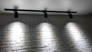 LANGYUE LED Track Light COB Track Lamp Spotlight Rail Light Aluminum Body 12W 20W 30W for Shop Store Home Store Only Track Light