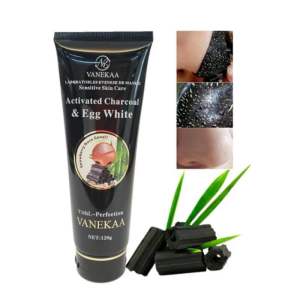Bamboo Charcoal Blackhead Remover Face Mask Peel-Off Acne Treatment Peeling Mask