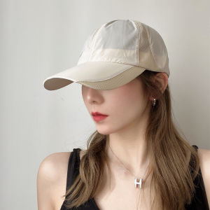 หมวกเบสบอลสำหรับผู้ชายและผู้หญิง หมวกตาข่ายแห้งเร็ว น้ำหนักเบา สำหรับเล่นกีฬากลางแจ้ง ป้องกันแสงแดด ฤดูร้อน ปี 2024