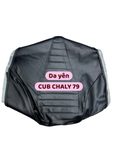 Da bọc yên xe máy CUB CHALY 79 CHALY 80 CHALY 81 - Vải Dày - Chống Nắng Mưa - Bền Bỉ - Bảo Vệ Yên Xe