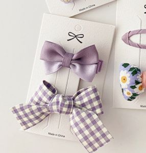KYII Children girl Bow hair clips Korean baby princess Hair accessories 102a003