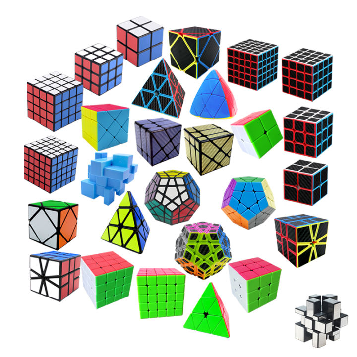 Shengshou Beginner's Third-Order Rubik's Cube Set Full Set of Oblique ...