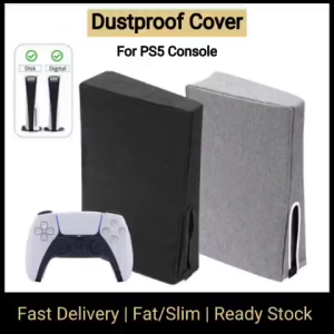 PS5 Dustproof Cover Sleeve Dust Cover for PS5 Console Cover Anti-Dust Ps5 Slim Fat Digital Disc