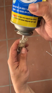 HCM Đầu bơm hột quẹt bằng bình gas mini du lịch tiện lợi dễ dùng  LAIMY SHOP