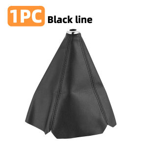 Yitong 1PC Universal Manual Transmission Car Shift Boot Cover PU Leather Gear Lever Dust Protector Auto Interior Decor Accessori
