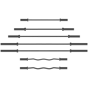 HEAD | Olympic Style Home Fitness Barbell Curved And Straight