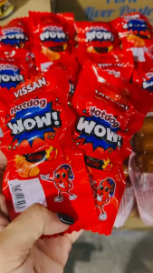 Thùng 90 Cây Xúc Xích Hotdog WOW Vissan 33G (6 túi x 15 cây)
