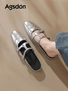 Agsdon | Heel Lift Headed Outdoor Wear French Style Slippers