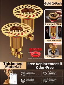 SHENYUAN | Anti-odor Drain Cap With Hair Filter And Pest Protection