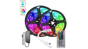 12v 4pin LED Lighting Controller RGB LED Lights Controller Mini Receiver Controler 44key Remote Led Controller Color Changing