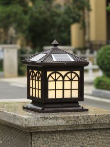 VINCAN | Solar Waterproof Outdoor Villa Gate Column Lamp