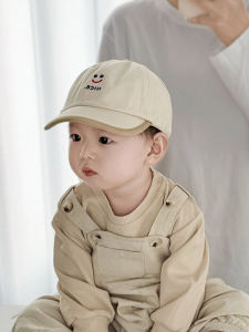 Spring Autumn Baby Boy Hat Breathable Sun Protection Baseball Cap Short Brim Casual Cotton round Top Cap for Boys