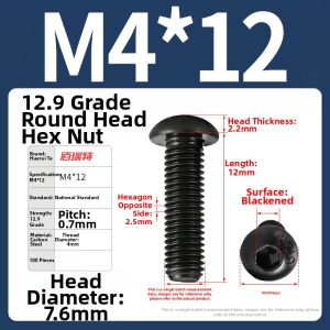 BAIRUITE | High Strength Hexagonal Head Screws