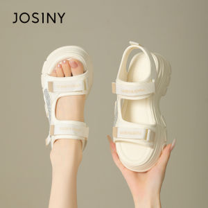 Josiny | Thick Sole Sporty Velcro Womens Sandals