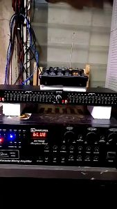 DBX 215 /131 2-Series Graphic Equalizer (black).