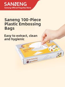 SANNENG | Disposable Cream Piping Bags for Baby Food 100 Pieces