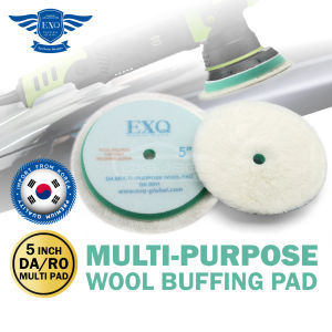 EXQ DA Multi-Purpose Wool Buffing Pad 3 Inch [NEW GENERATION] DA/RO Multi Pad Heavy Medium and Polishing Cut