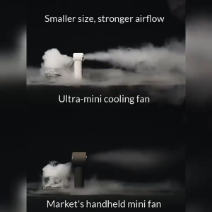 NANATECH X98 Turbo Fan 4000mAh Portable Handheld Fan Strong Wind Rechargeable Mini Fan