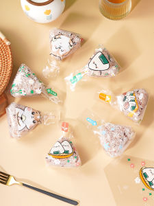 Japanese Style Triangle Rice Ball Packaging Bag Easy Tear Microwave Heating Food Grade Sea Weed Sushi Packing Bag Kitchen Utensils