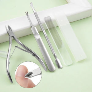 Bộ Dụng Cụ Cắt Móng Tay Bằng Thép Không Gỉ Dụng Cụ Tẩy Sơn Móng Tay Với Dụng Cụ Cắt Nhíp - Bộ Dụng Cụ Chăm Sóc Móng Tay Và Móng Chân