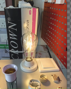 LED Edison Filament Bulb 2W 4W Retro Vintage LED Candle Bulb E14 E27 Daylight / Warmwhite Mentol Lampu ST64
