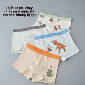 MiiOW | Quần lót nam trẻ em Catman bằng cotton nguyên chất A-class cạp vừa quần lót kháng khuẩn cho bé trai từ 7 tuổi trở lên