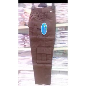 Seragam Celana Panjang Karet Gemblok Pramuka Coklat Kantong Banyak SD Mi Mts SMP / celana PDL cargo Pramuka
