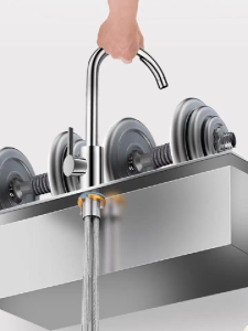 Bộ Đai Ốc Cố Định Chân Vòi Nước Bồn Rửa Chén Lavabo Giúp Gia Cố Cho Vòi Nóng Lạnh ( D32mm )