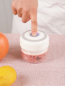 เครื่องบดกระเทียมไฟฟ้า 220V พร้อมส่ง บดเนื้อได้ เครื่องสับกระเทียม ราคาที่ไม่ยอมรับสำหรับบริการ ราคาส่ง 385 บาท